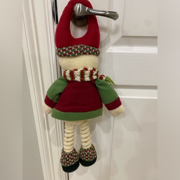 NWT Snowman plush door hanger - Picture 2 of 3